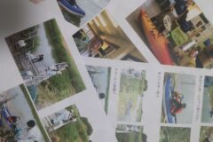 カヌーで川のゴミ掃除✨