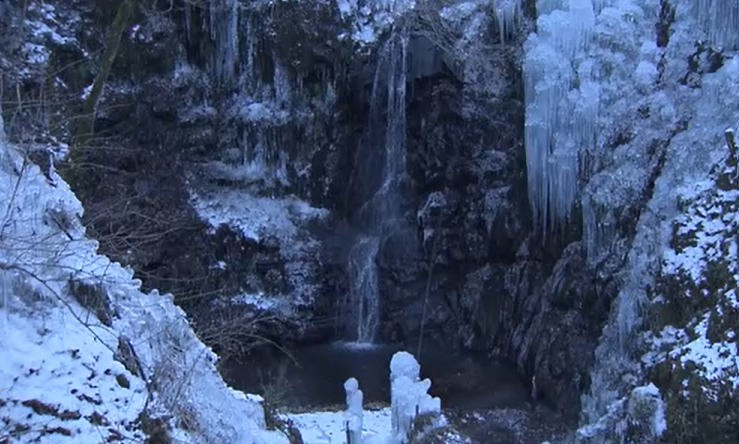 冬の風物詩⛄秩父三大氷柱（尾ノ内氷柱）が見ごろ